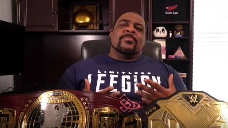 Keith Lee hat die North American Championship (l.) niedergelegt