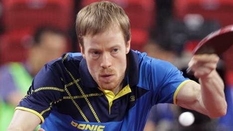 Patick Baum muss sich erst im Endspiel geschlagen geben