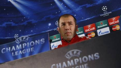 Leonardo Jardim auf der Pressekonferenz des AS Monaco