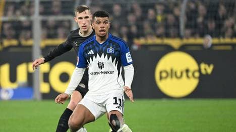 Ransford Konigsdörffer (vorne) steht in Ghanas Aufgebot