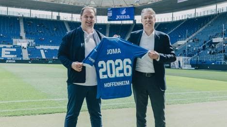 Die TSG und Joma verlängern ihre Zusammenarbeit bis 2026