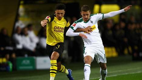 Bald Kollegen? Thorgan Hazard (r., mit Jadon Sancho) steht beim BVB hoch im Kurs
