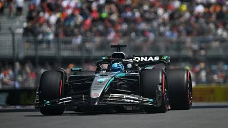 George Russell war schnell unterwegs