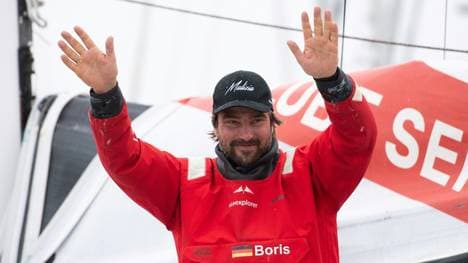Herrmann debütierte bei der diesjährigen Vendee Globe