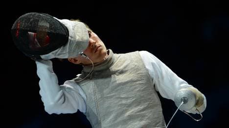 Germany's Benjamin Kleibrink takes off h