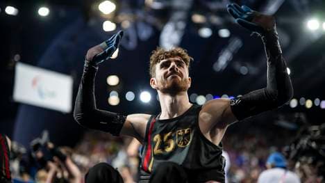 Moritz Brückner war mit der Rollstuhlrugby-Nationalmannschaft bei den Paralympischen Spielen in Paris