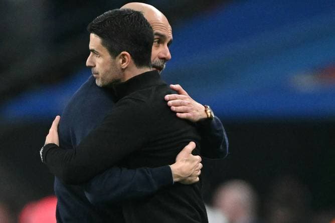 Vor Titelshowdown: Guardiola verteidigt Arsenal