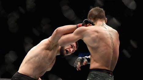 Khabib Nurmagomedov sorgte nach dem Fight gegen Conor McGregor für einen Skandal