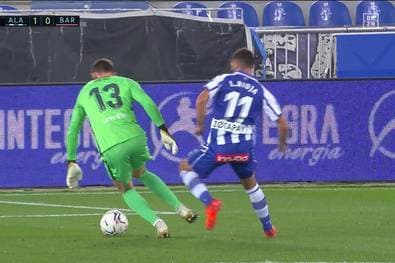 Übler Patzer! Ter Stegens Vertreter kostet Barca den Sieg