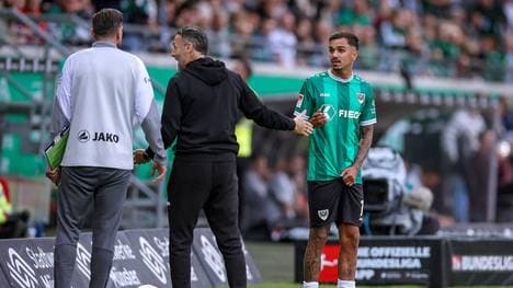 Die Auswechslung von Oliver Batista Meier kam auch für Cheftrainer Alexander Ende überraschend