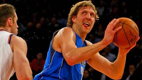 Dirk Nowitzki-Dallas Mavericks-New York Knicks