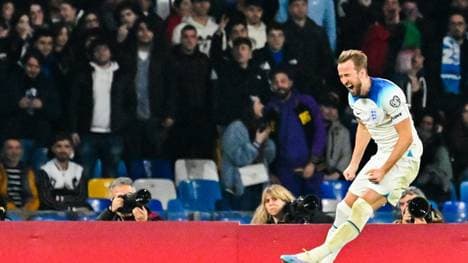 Harry Kane führt England in Neapel zum Sieg