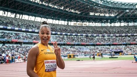 Gut drauf: Yemisi Ogunleye