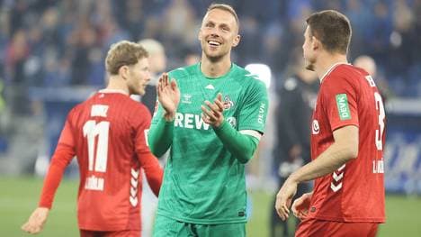 Hat gut lachen: Kölns Torwart Marvin Schwäbe