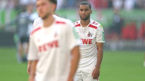 Kölns Linton Maina war nach dem verpassten Sieg in Düsseldorf enttäuscht