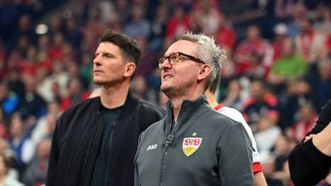 Alexander Wehrle mit Mario Gomez beim Beckenbauer Cup 2025
