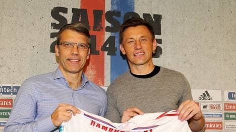 Hamburger SV Ivica Olic Präsentation