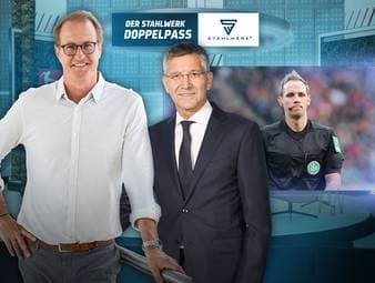 Der STAHLWERK Doppelpass vom 31. Juli in voller Länge zum Nachschauen - unter anderem mit dem Präsident des FC Bayern München, Herbert Hainer, und Schiedsrichter Sascha Stegemann.