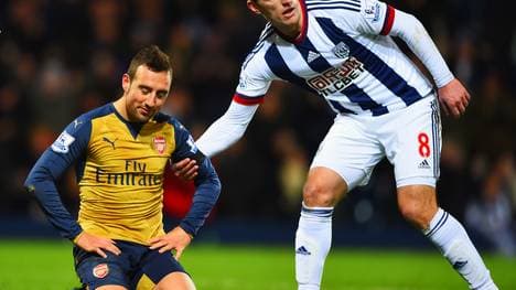 Santi Cazorla fällt wegen einer Knieverletzung bis März aus