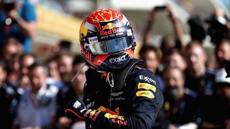 Max Verstappen erhielt beim Großen Preis der USA eine Zeitstrafe