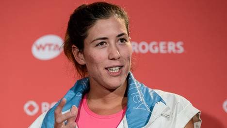 Die Spanierin Garbine Muguruza geht beim WTA-Turnier in Montreal nicht an den Start 