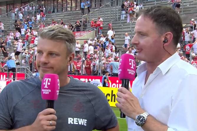 Kölns Coach nach Reporterfrage bedient