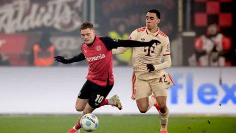 Florian Wirtz (l.) trifft auf Jamal Musiala