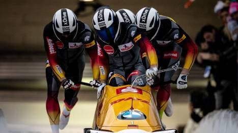 Francesco Friedrich und seine Anschieber sind aktuell eine Klasse für sich