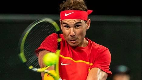 Rafael Nadal ist mit dem spanischen Team beim ATP Cup am Start