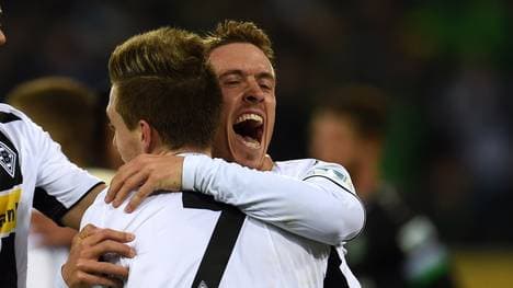 Herrmann und Kruse von Borussia Mönchengladbach