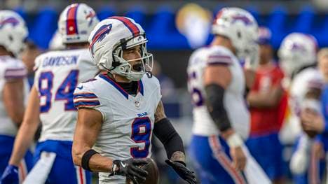 Safety Taylor Rapp von den Buffalo Bills ist einer der NFL-Spieler, die sich für das sogenannte Guardian Cap entschieden haben