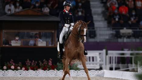 Dujardin bei den Olympischen Spielen in Tokio 2021