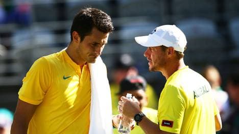 Bernard Tomic wird nach eigener Aussage nicht mehr unter Lleyton Hewitt spielen