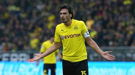 Mats Hummels steht noch bis 2017 bei Borussia Dortmund unter Vertrag 