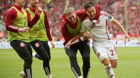 Shinta Appelkamp erzielte den Treffer zum 2:1