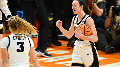 Caitlin Clark gilt als Talnt ihrer Generation