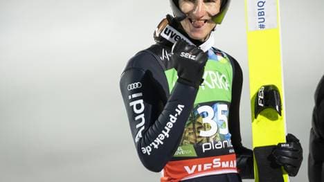 Karl Geiger wird Weltmeister im Skifliegen