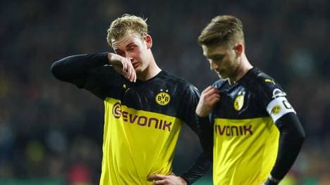 Julian Brandt (l.) fehlt dem BVB gegen Paris