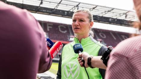 Alexandra Popp vor dem DFB-Pokalfinale