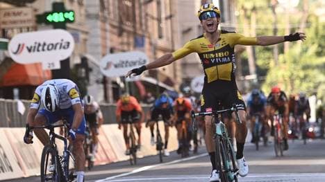 Wout Van Aert gewinnt Mailand-Sanremo