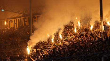 Der DFB bestraft Eintracht Braunschweig für Pyrotechnik