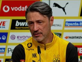 Die Zukunft von Nico Schlotterbeck bei Borussia Dortmund ist weiter offen. Während der Länderspielpause war der BVB-Verteidiger das Dauerthema in den Medien. Trainer Niko Kovac spricht über Schlotterbeck und die Berichterstattung.