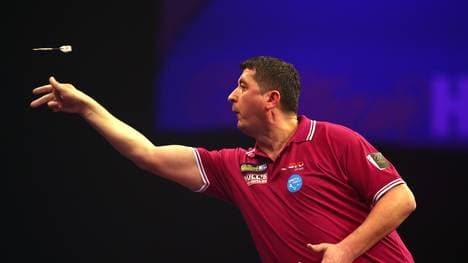 Mensur Suljovic ist ein österreichischer Dartsspieler