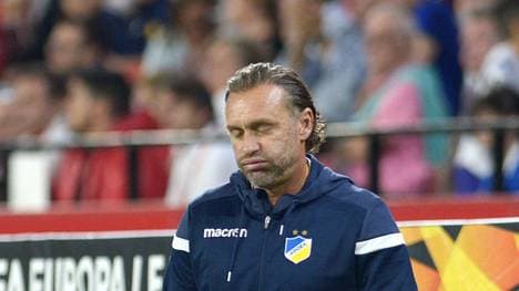 Thomas Doll ist nicht mehr Trainer bei APOEL Nikosia