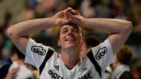 Dominik Klein erzielte für Kiel gegen Veszprem den entscheidenden Treffer