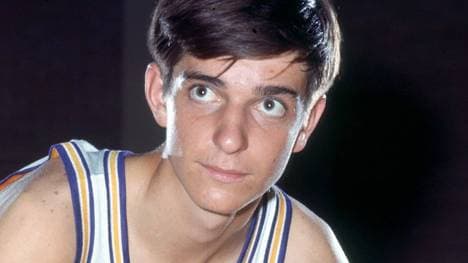 Der junge Pete Maravich im Jahr 1969