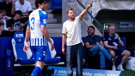 Braunschweig-Coach Lars Kornetka konnte mit dem Auftaktspiel seiner Mannschaft natürlich mehr als nur zufrieden sein! 