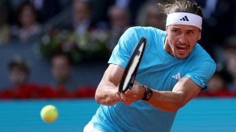 Alexander Zverev ohne Chance gegen Jannik Sinner