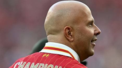 Liverpools Meistertrainer Arne Slot 