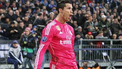 Cristiano Ronaldo schreit